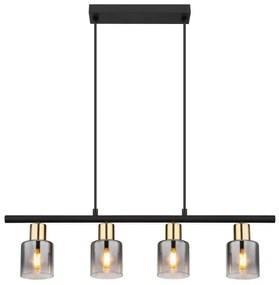 Globo 54310-4H - Lampadario a sospensione con filo HOLLSY 4xE14/25W/230V