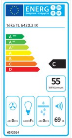 Cappa Classica Teka TL6420 60 cm 120 W