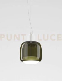 Jube sospensione led 13w 2000lm 3000k dimmerabile p verde antico b...