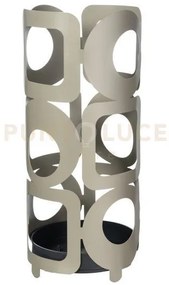 Porta ombrelli bubbles sabbia in ferro 23x55cmh