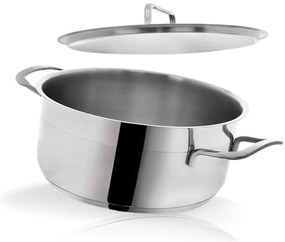 Casseruola in acciaio inox con coperchio Anett, 1,9 l - Orion