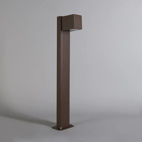 Lampada da terra smart da esterno marrone ruggine 65 cm IP44 incl. WiFi GU10 - Baleno