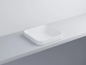 Cielo Enjoy Lavabo 40x40 semincasso quadro Senza Troppopieno bianco lucido