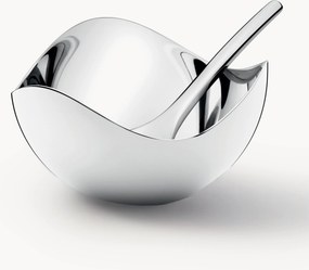 Portasale in acciaio inox con cucchiaio Bloom
