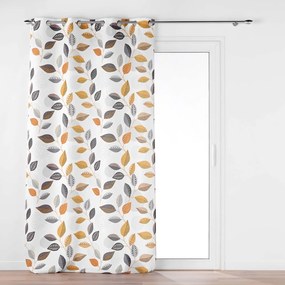 Tenda giallo/bianco 140x280 cm Vahine - douceur d'intérieur