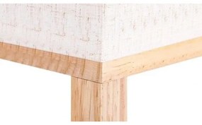 Lampada da terra con ripiani 1xE27/60W/230V bianco/marrone