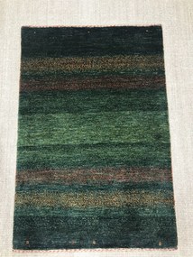 Loribaft Tappeto 120 x 80 Verde (Iran) Annodato A Mano