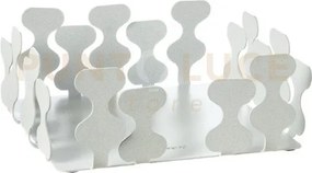 Portatovaglioli di design nori bianco marmo