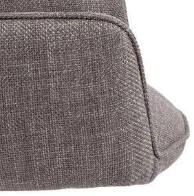 Set di sedie da pranzo grigio chiaro in imbottito con braccioli 2 pz Glenda – Actona