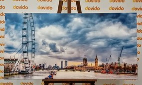 Quadro su tela – Londra unica e il fiume Tamigi