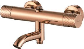 Set Doccia da incasso con Termostatato Lungo Diamond Copper