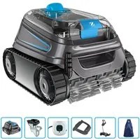 Robot Pulitore Automatico Per Piscina Zodiac Cnx 30 Iq Premium Con Carrello E Copertura Protettiva