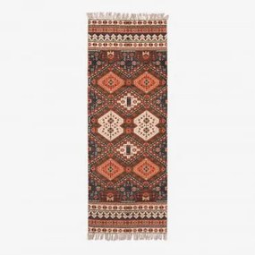 Tappeto in cotone (200x74 cm) Alaina Ethnic Colors - Sklum