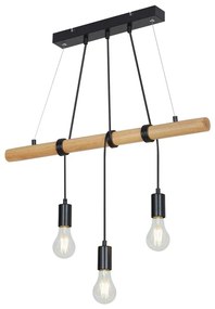 Briloner 4015035 - Lampadario a sospensione con filo 3xE27/25W/230V