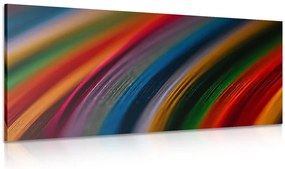 Stampa su tela – Dettaglio di materiale colorato