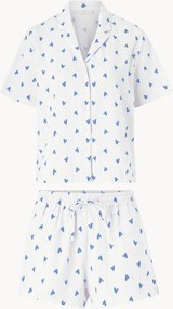 Set pigiama in cotone da donna, 2 pz, varie misure