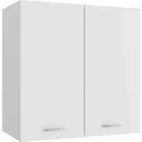 Armadio Sospeso Bianco 60x31x60 cm in Truciolato 801268