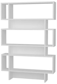Libreria ELZE 130,8x90 cm bianca