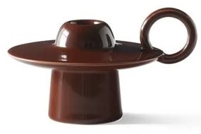 &Tradition - Momento Candleholder JH39 Red Brown &Tradition