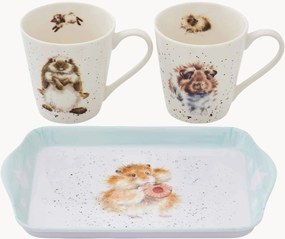 Set tazze e vassoio Diet Starts 3 pz