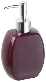 Dispenser Sapone liquido da appoggio ceramica viola