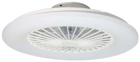 Lucci Air 513200 - Luce LED dimmerabile con ventilatore OSLO LED/20W/230V bianco + TC