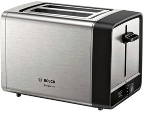 Bosch - TAT5P420 tostapane 2 fette 970 w Nero, acciaio inox