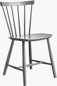 Sedia da pranzo in legno di faggio fatta a mano J46