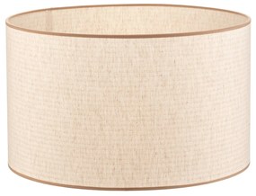 Duolla Paralume Roller, ecru, juta, Ø 50 cm, altezza 30 cm
