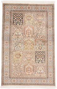 Cashmere Silk Tappeto orientale 100x150 (Indian) Annodato A Mano