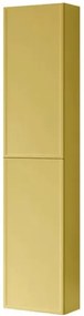 Colonna per mobile bagno Pixel 2 ante P 27 x L 30 x H 160 cm laccato opaco giallo sole