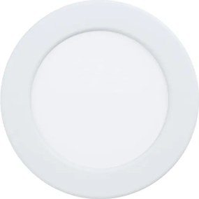 Eglo 901417- LED Plafoniera da incasso per bagno FUEVA LED/6,3W/230V Ø 11,9 cm IP44 bianco