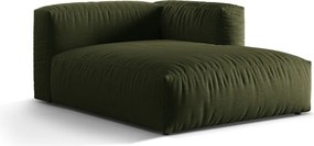 Modulo divano verde (angolo destro) Martina - Micadoni Home