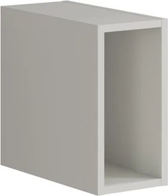 Struttura pensile da bagno Pixel laccato opaco Beige Greige L 20 x H 40 x P 45.5 cm