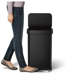 Cestino in acciaio a pedale 45 l - simplehuman
