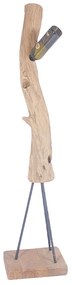 SIBILLA - porta bottiglie in legno di teak