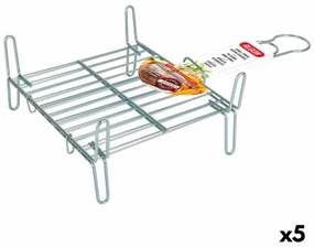 Grill Algon   Doppia Zincato 25 x 25 cm (5 Unità)