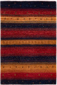 Loribaft Tappeto persiano 80x120 Rosso (Iran) Annodato A Mano
