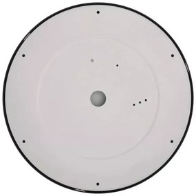 Plafoniera LED LED/28,5W/230V 3000/3500/4000K d. 30 cm nero