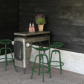 Sedia Da Bar Con Sedile Trattore Verde /