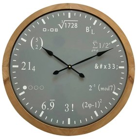 Orologio Regolo in mdf, multicolore Ø 62 cm