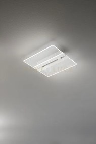 Plafoniera a led 6976 b ct bianco