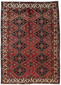 Hamedan Tappeto 300x210 Rosso (Iran) Annodato A Mano