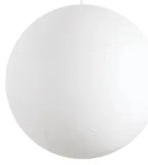 Ideal Lux - Lampadario a sospensione con filo CARTA 1xE27/25W/230V diametro 30 cm bianco