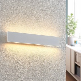 Lindby Ignazia Applique a LED, 47 cm, bianco, metallo