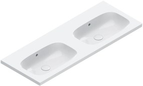 Catalano Alvea lavabo 120x46 cm rettangolare a parete-da mobile bianco 0621220001