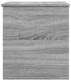 Contenitore grigio sonoma 60x42x46 cm legno multistrato