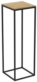 Portafiori 70x24 cm nero