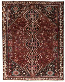 Shiraz Tappeto persiano 320 x 240 Rosso (Iran) Annodato A Mano