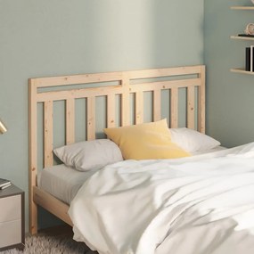 Testiera Letto 166x4x100 Cm İn Legno Massello Di Pino /